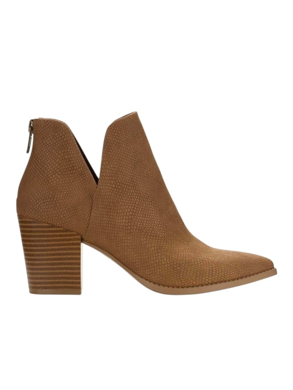 Sun + Stone Women's Elizaa Booties, Cognac 12 M US
